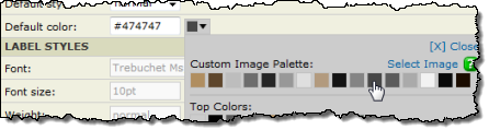Logo-based color palette in Color Picker